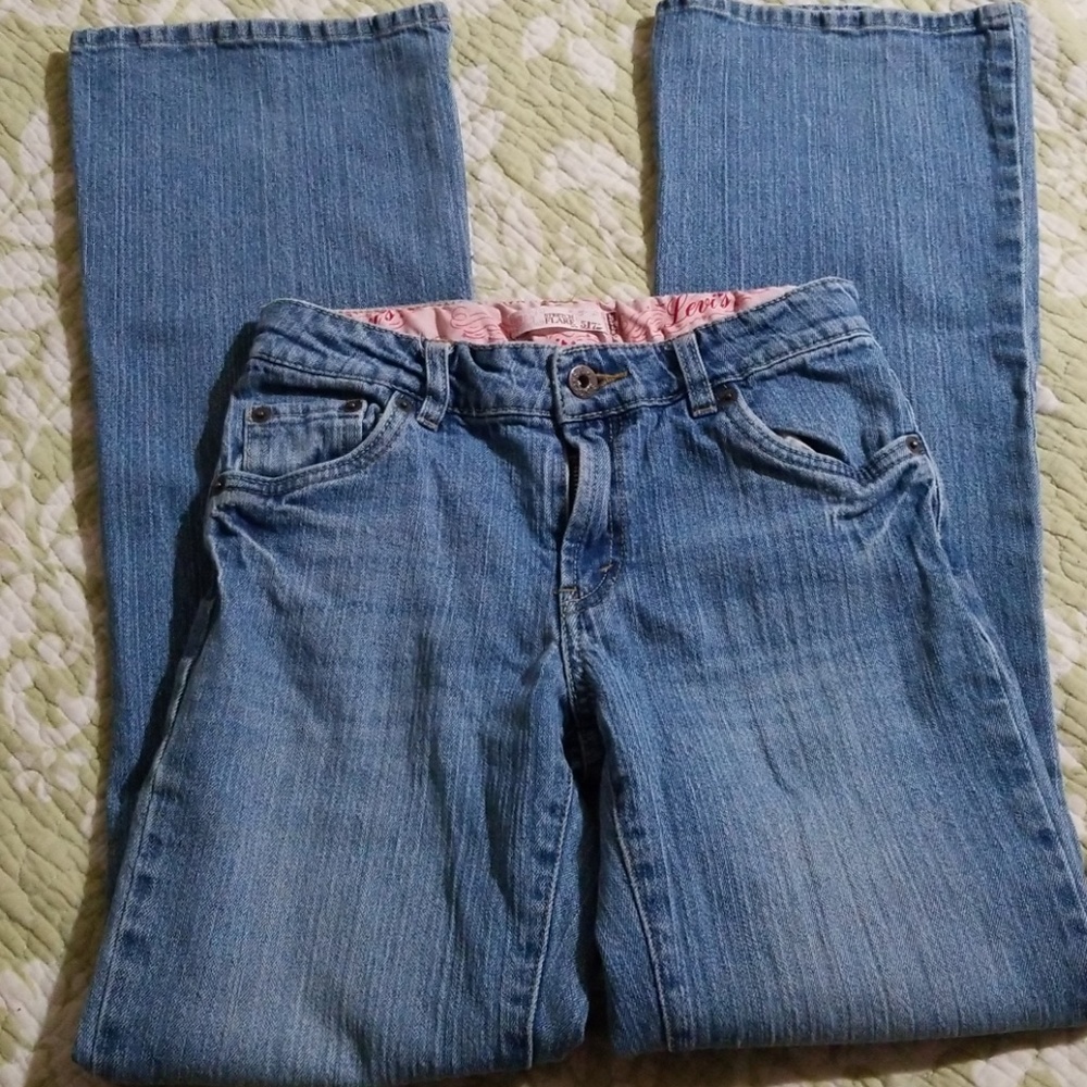 Levis 517 stretch flare!
